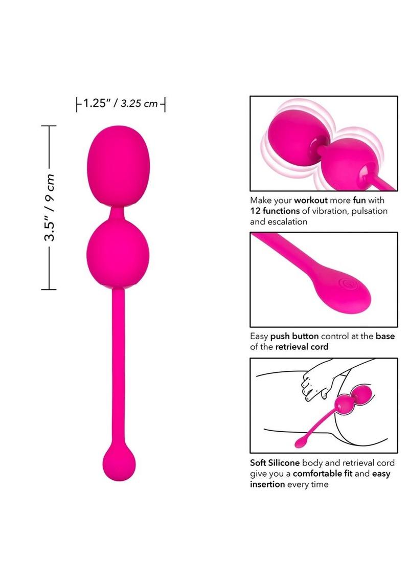 CalExotics Rechargeable Dual Kegel Vibrating Pelvic