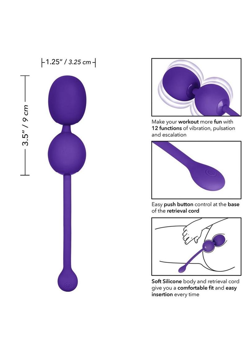 CalExotics Rechargeable Dual Kegel Vibrating Pelvic