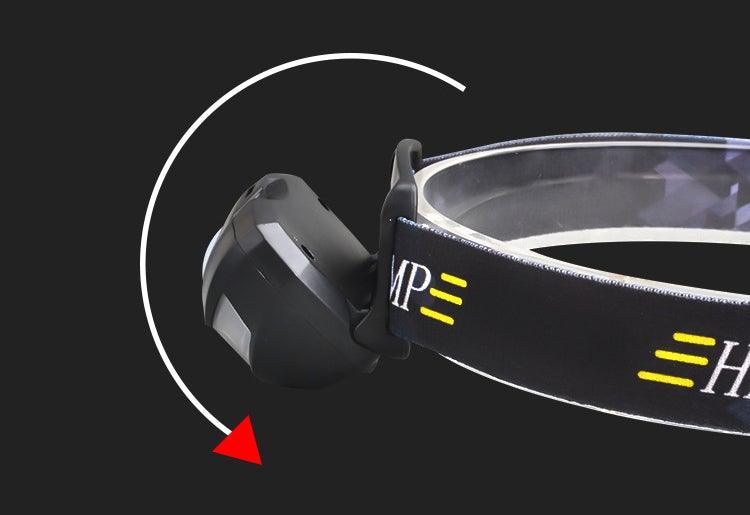 Rechargeable LED Powerfull Headlamp Flashlight USB Waterproof Headlamp Motion Body Sensor Headlight For Adults &amp; Kids Camping Flashlight Outdoors Camping Running Biking Fishing