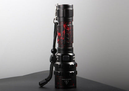 Rechargeable  LED Tactical Flashlights Waterproof Powerful High Lumen Super  Bright Power LED Aluminum Flashlight For Hiking Outdoor Camping Fishing Jogging Running HouseholdPowerful Light