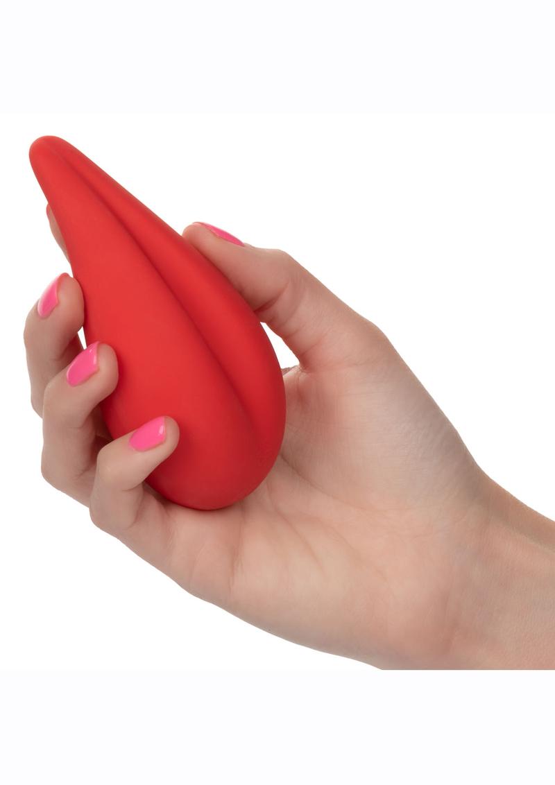 CalExotics Red Hot Flicker USB Rechargeable Silicone Massager