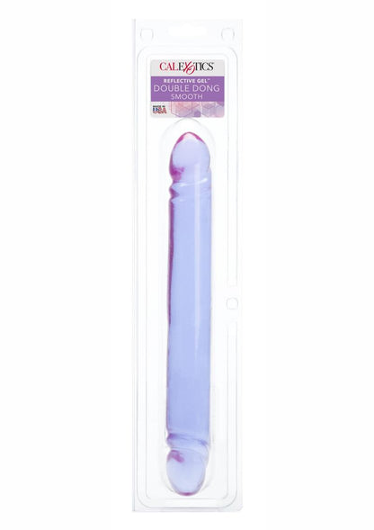 CalExotics Reflective Gel Smooth Double Dong