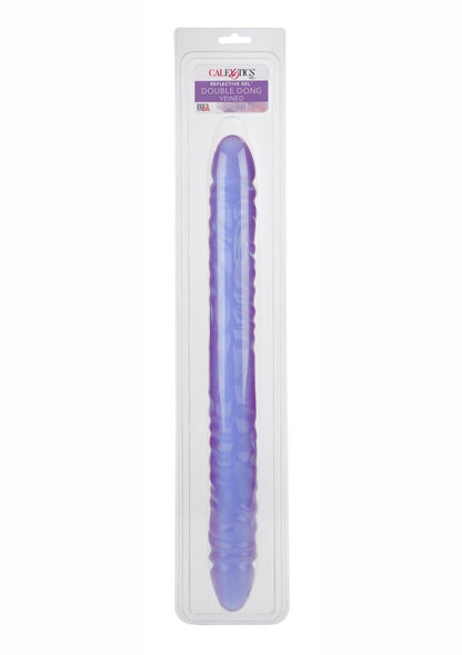 CalExotics Reflective Gel Double Dong
