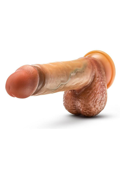 Renaissance Raphael 9.5" Sliding Foreskin Dildo with Squeezable Balls