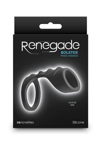 Renegade Bolster Silicone Penis Harness Comfortable And Textured Design