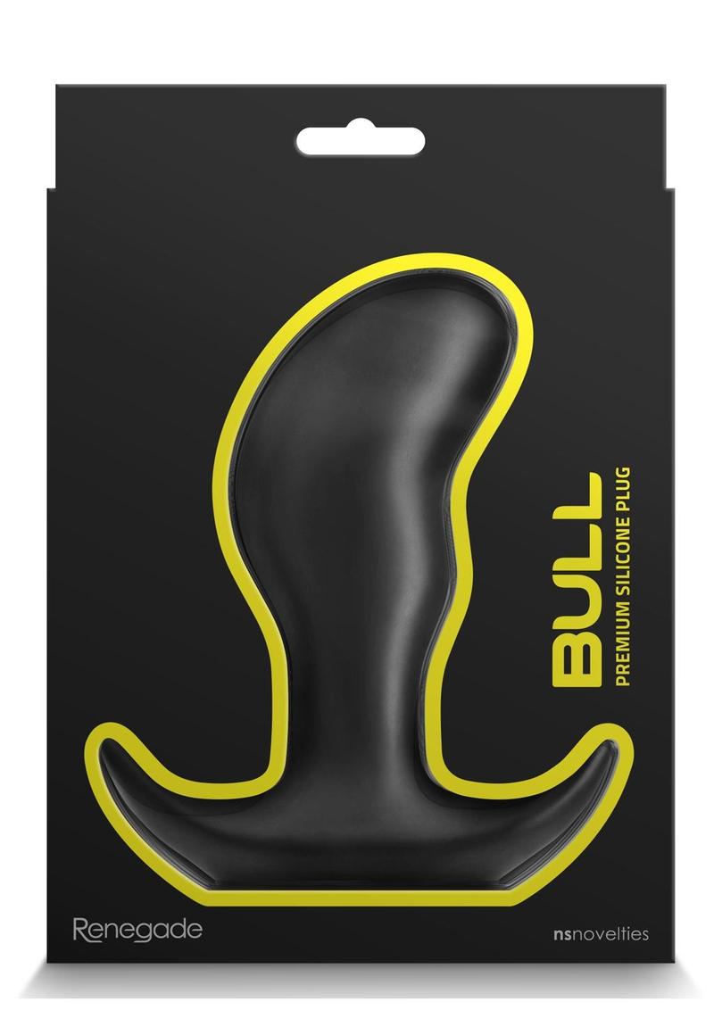 Renegade Bull Premium Silicone Anal Plug Comfortable Design