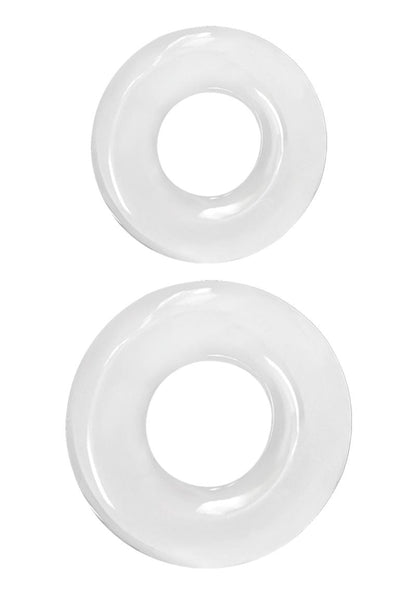 Renegade Double Stack Super Stretchable Cock With Clear Rings Set