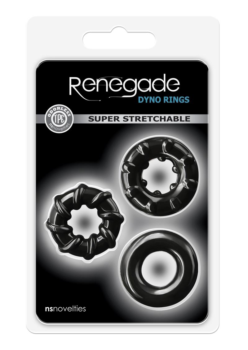 Renegade Dyno Rings With Super Stretchable Clear Cock