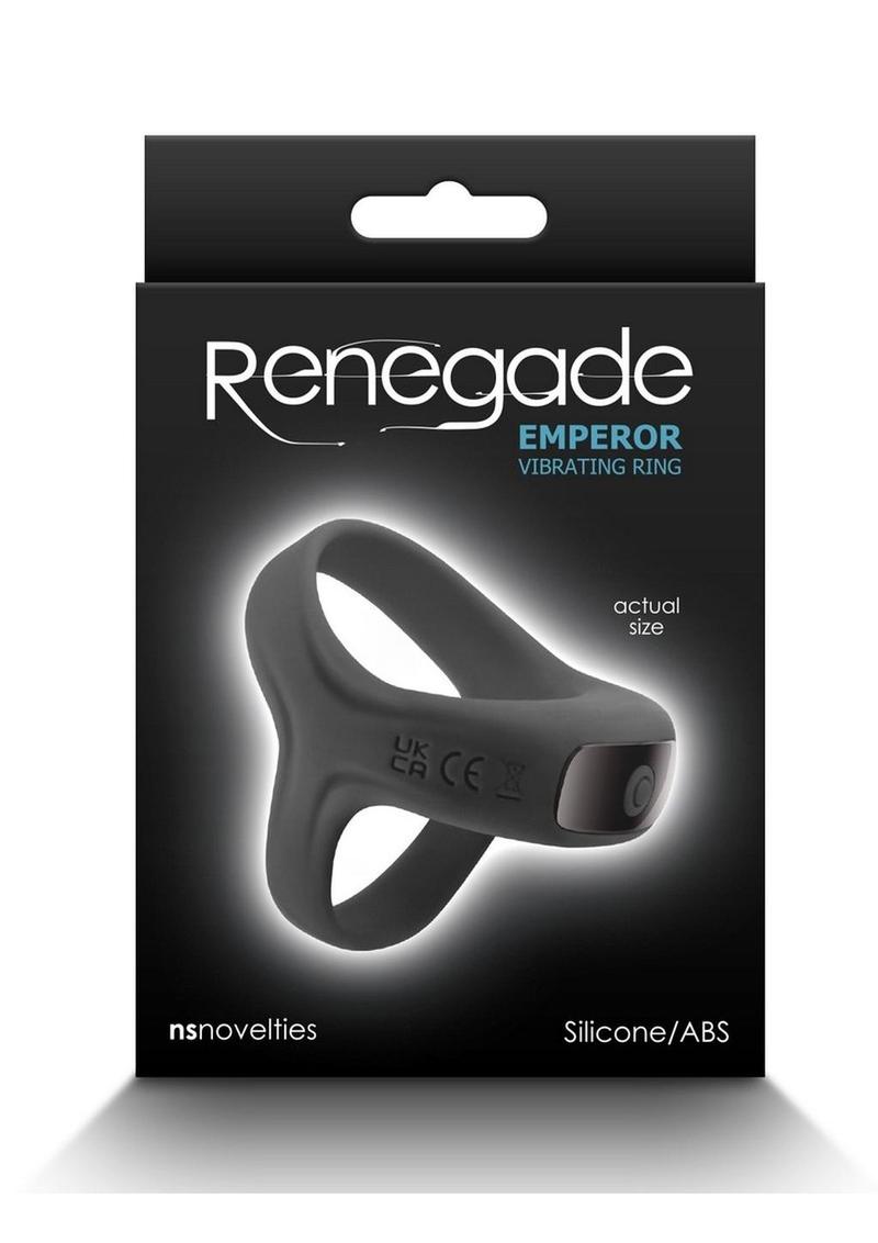 Renegade Emperor Rechargeable Silicone Vibrating Cock Ring