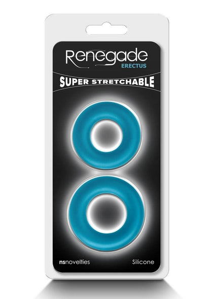 Renegade Erectus Super Stretchable Silicone Duo With Dual Ring Pack