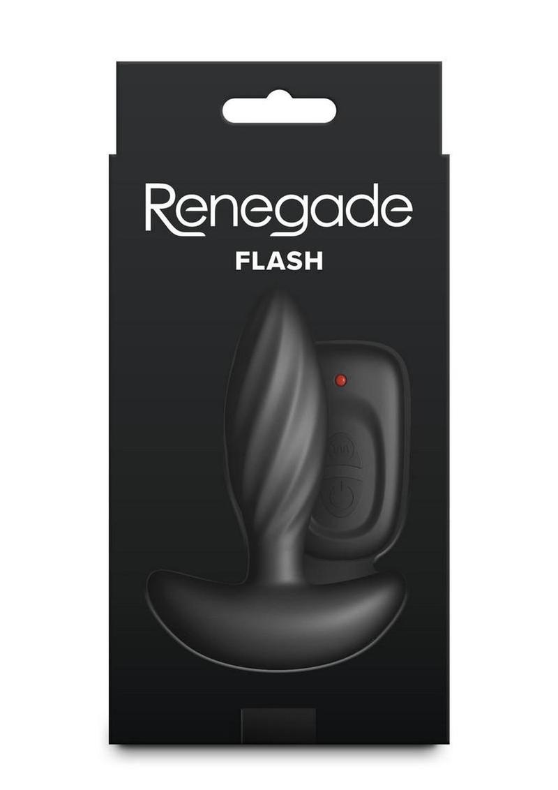 Renegade Flash Rechargeable Vibrating Anal Plug
