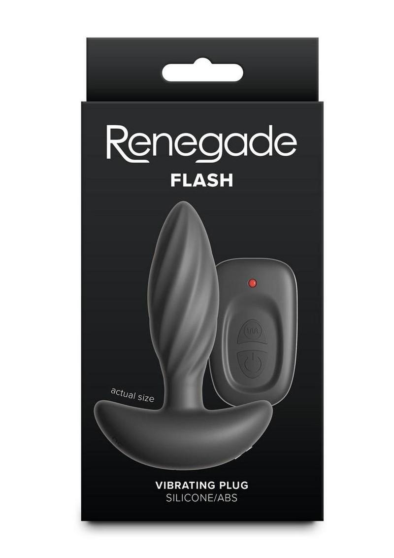Renegade Flash Rechargeable Vibrating Anal Plug