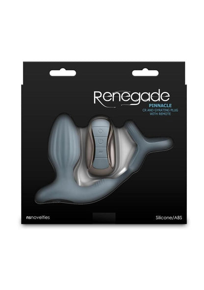 Renegade Pinnacle Rechargeable Silicone Prostate Stimulator with Remote