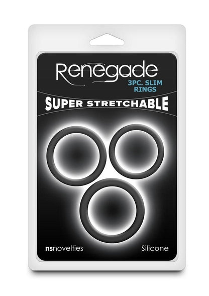 Renegade Slim Silicone Rings Stretchable