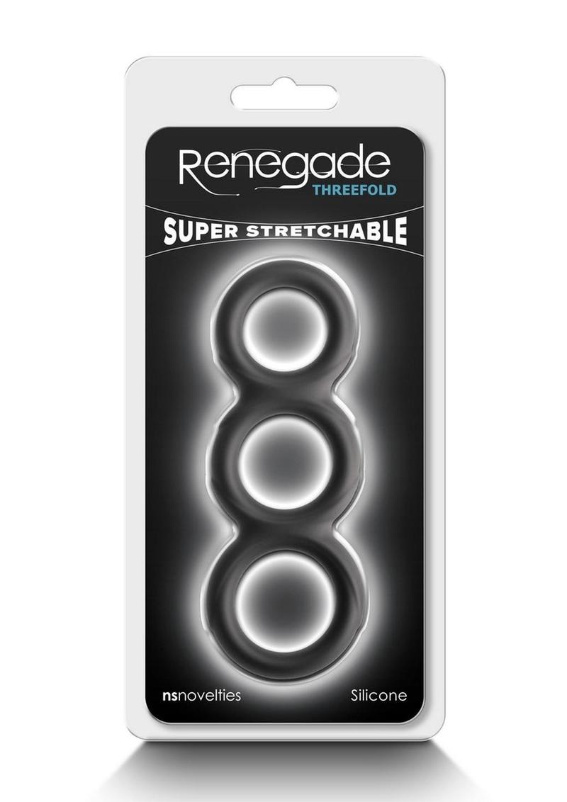 Renegade Threefold Super Stretchable Silicone Cock Ring