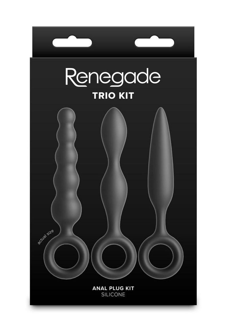 Renegade Trio Anal Plug Kit Set
