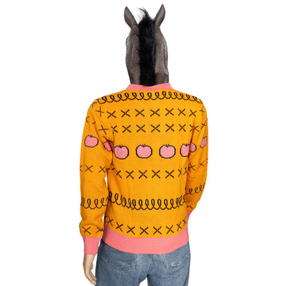 Replica Horse Man Sweater and Jack Halloween Costume Cosplay Mask