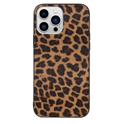 Retro Crocodile Leopard Snake Zebra Pattern Texture PU Leather Cases For iPhone 14 13 Phone Cover Unique Design Shockproof Soft Grip Leather Phone Case For iPhone