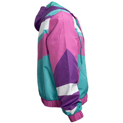 Retro Halloween Cosplay Windbreaker 1980s &amp; 1990s Lightweight Jacket