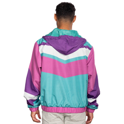 Retro Halloween Cosplay Windbreaker 1980s &amp; 1990s Lightweight Jacket