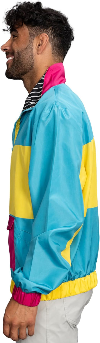 Retro Windbreaker Jacket Lightweight Design 1
