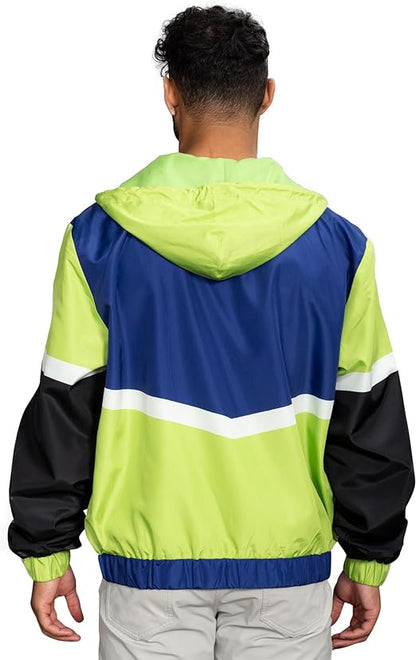 Retro Windbreaker Jacket Lightweight Design 5