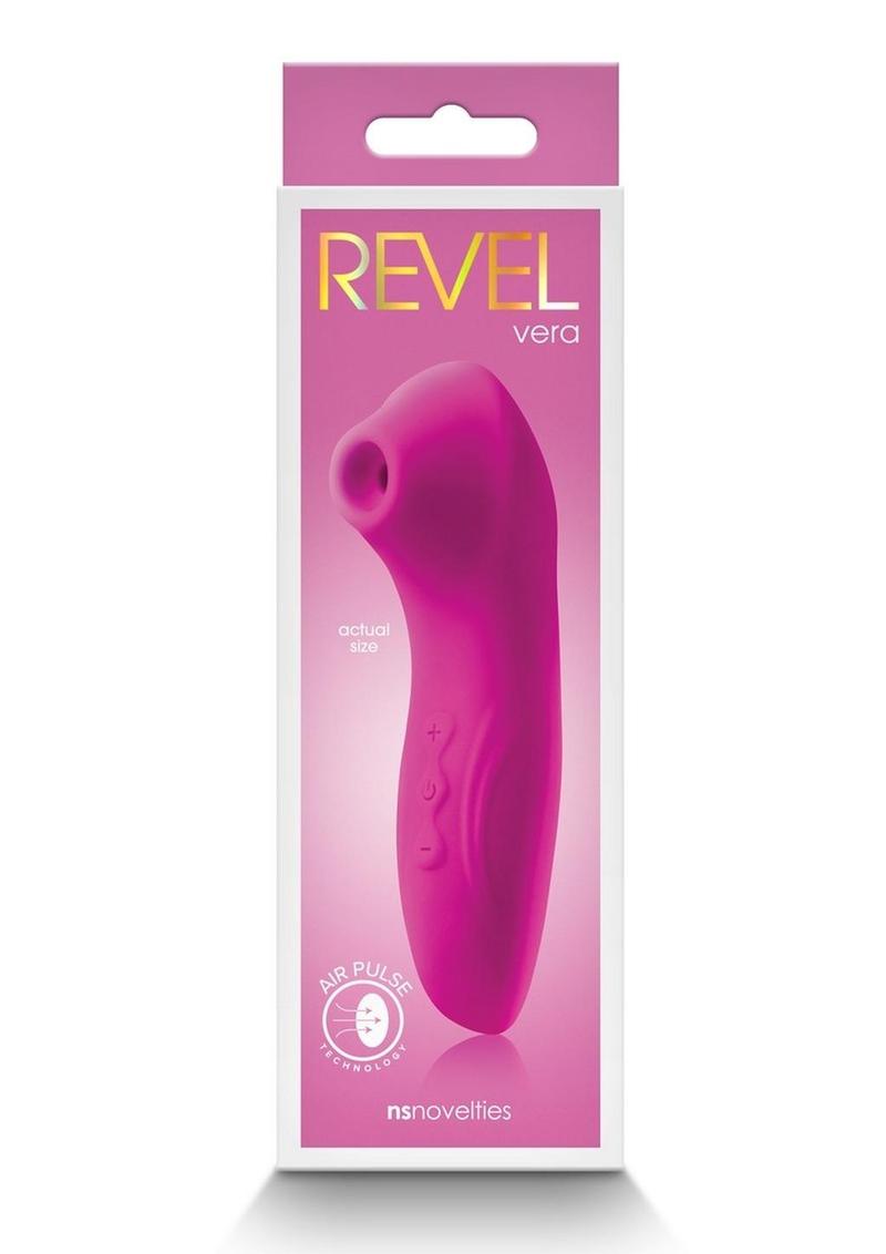 Revel Vera Rechargeable Silicone Clitoral Stimulator Air Pulse