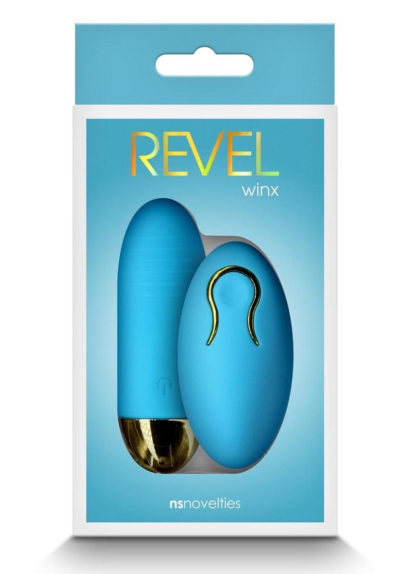 Revel Winx Rechargeable With Remote Control Bullet Vibrator