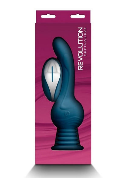 Revolution Earthquake Rechargeable Silicone Vibrator with Remote