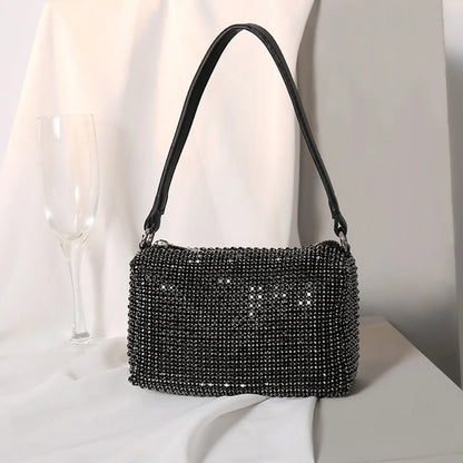 Rhinestone-Encrusted Handbag