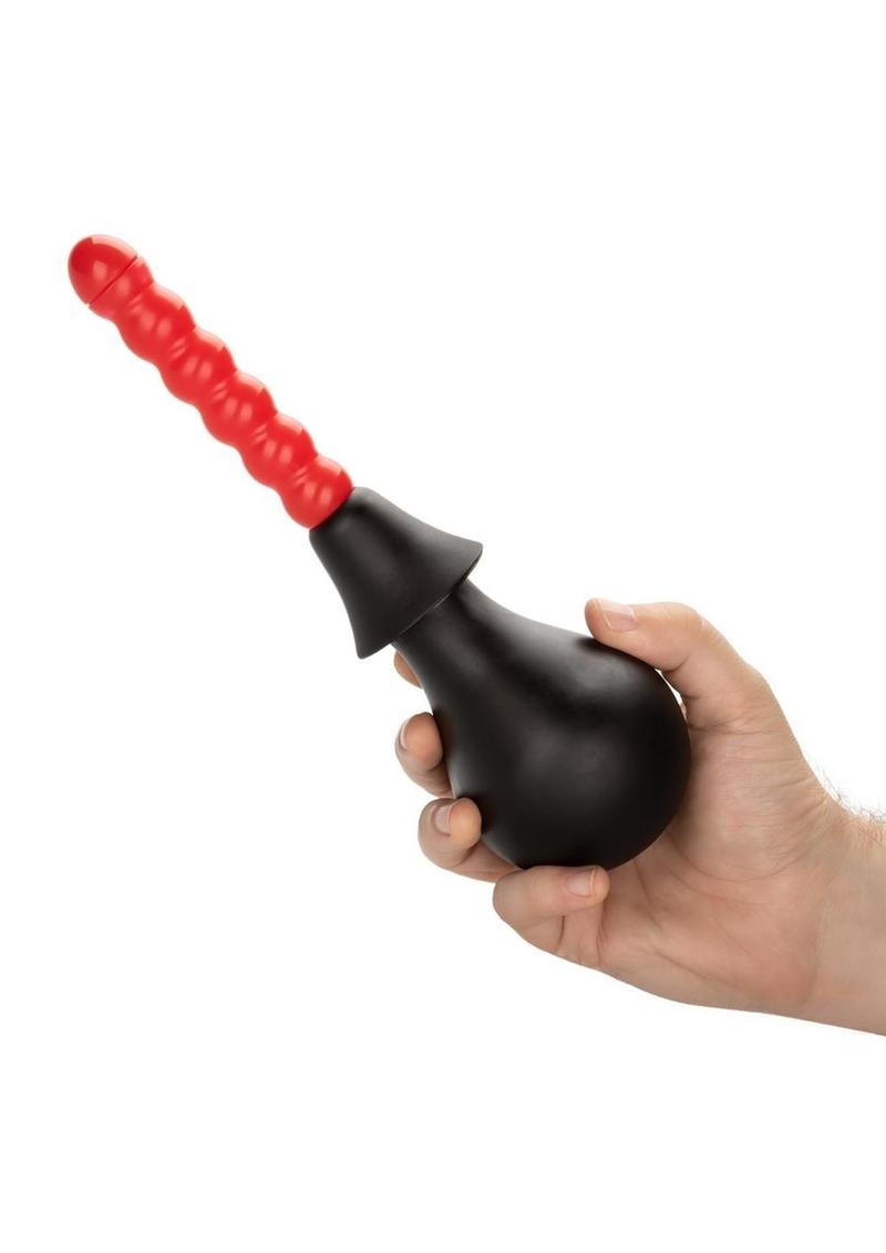 CalExotics Ribbed Anal Douche Cleansing Bulb