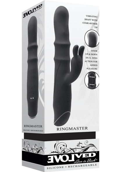 Evolved Ringmaster Rechargeable Silicone Rabbit Vibrator