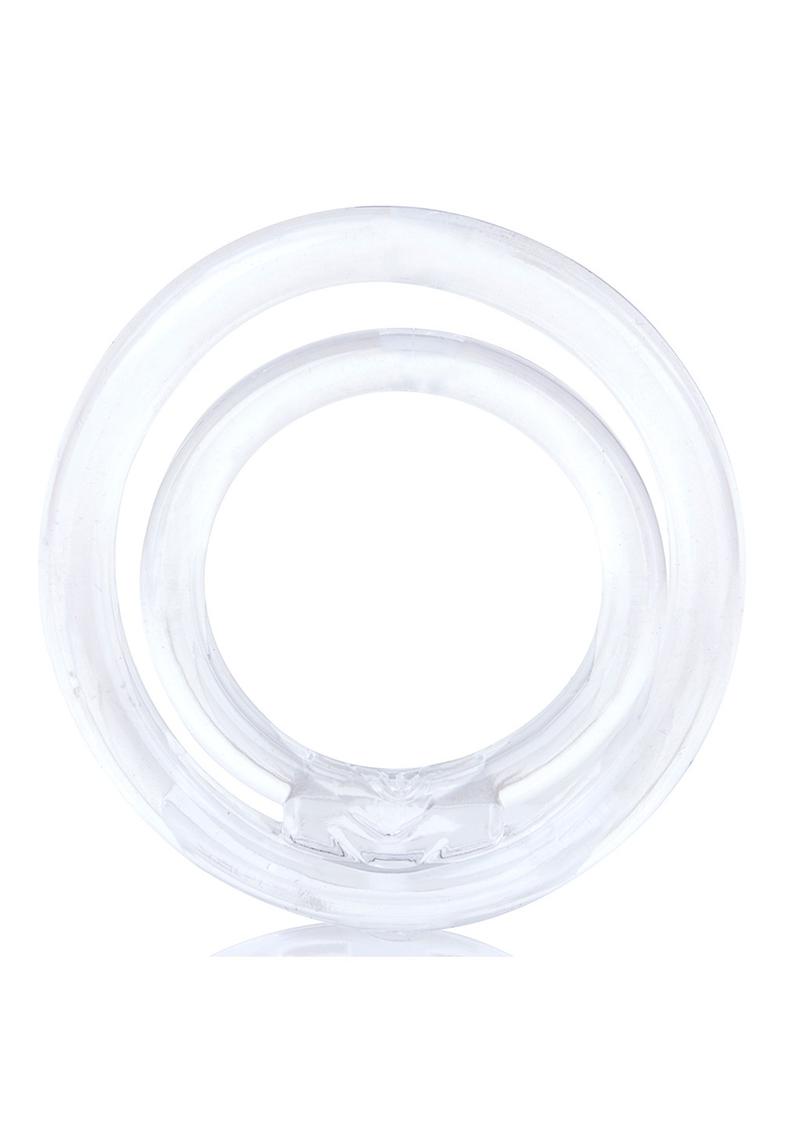 Screaming O Ring O² Clear Stretchy with Ball Sling SEBS Material