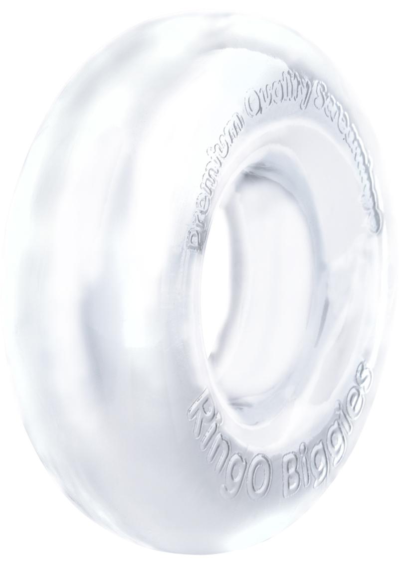 Screaming O Ring O Biggies Waterproof Blue Cock Ring