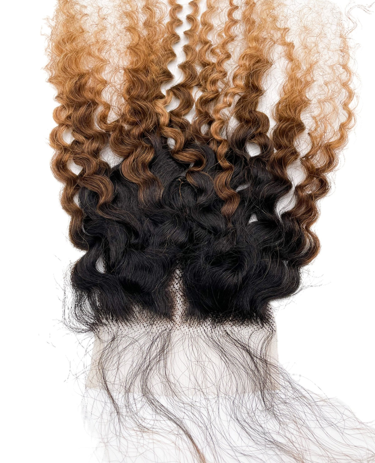 RIO Bohemian Human Hair Closure 4X4 Gold