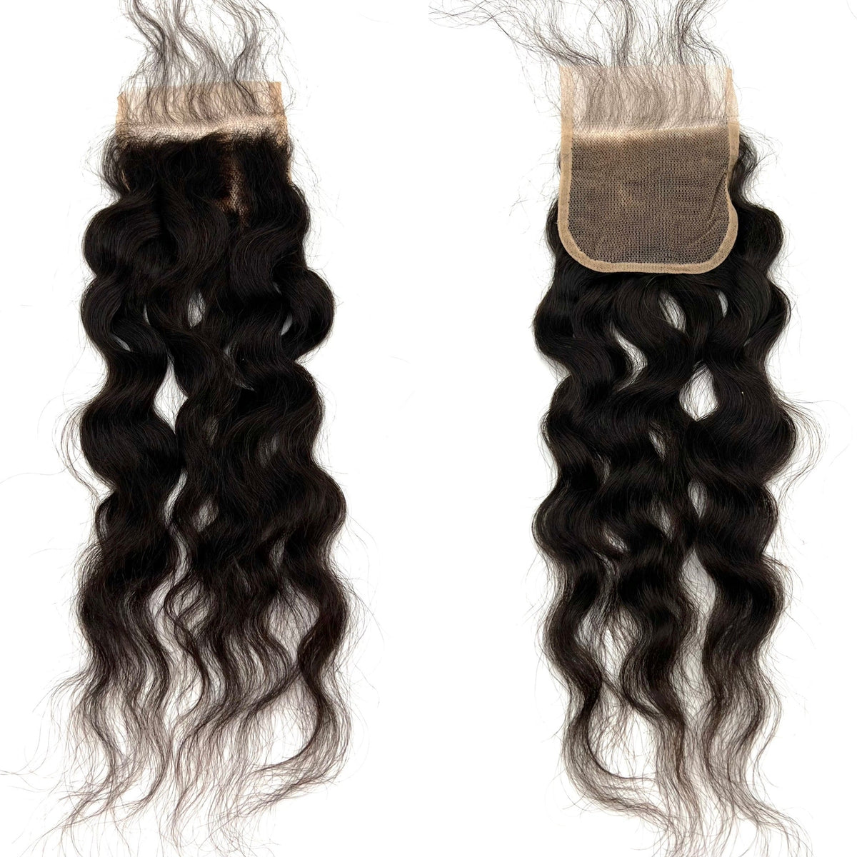 RIO Egyptian Human Hair Closure 4x4 Natural Black