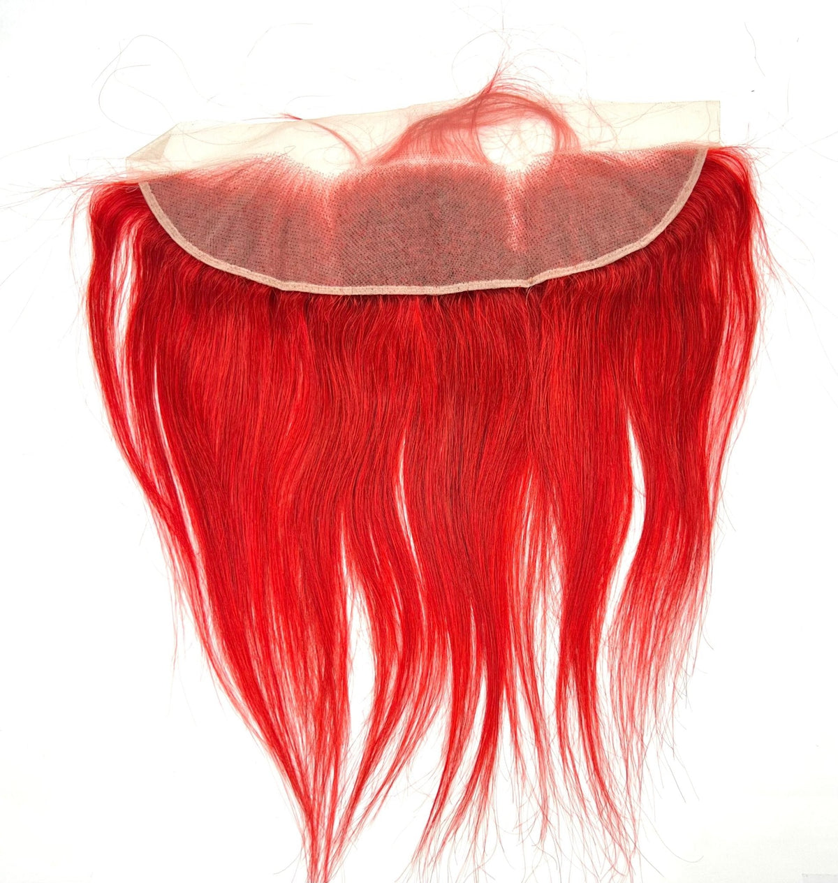 Rio Straight 13x4 Human Hair Frontal Ear to Ear Hairpiece Red