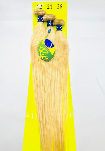 Rio Ukrainian Straight Human Hair Bundles Extensions - Choose Length