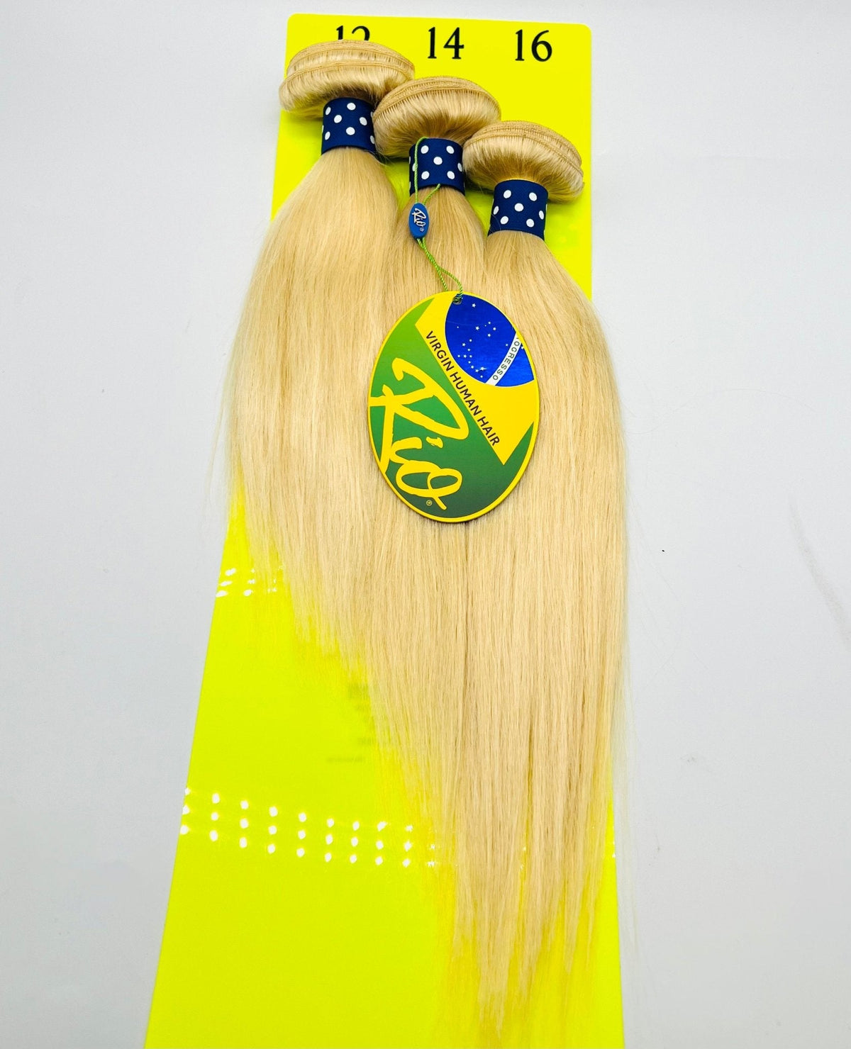 Rio Ukrainian Straight Human Hair Bundles Extensions - Choose Length