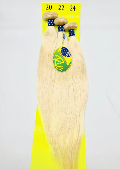 Rio Ukrainian Straight Human Hair Bundles Extensions - Choose Length