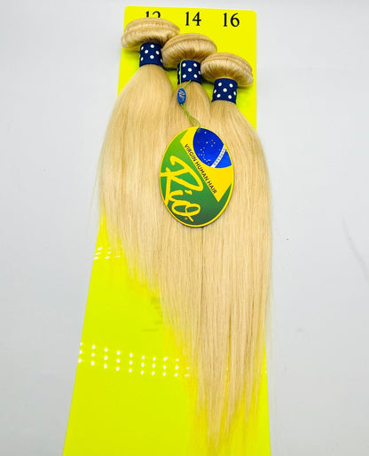 Rio Ukrainian Straight Human Hair Bundles Extensions - Choose Length