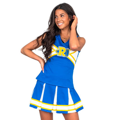 Riverdale Cheerleader V-Neck Tank &amp; Skirt Set