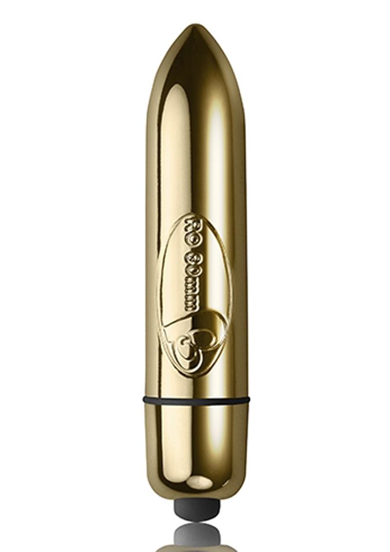 RO 80MM Single Speed Champagne Bullet Vibrator