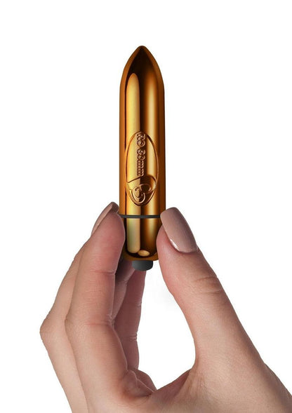 RO 80MM Single Speed Champagne Bullet Vibrator