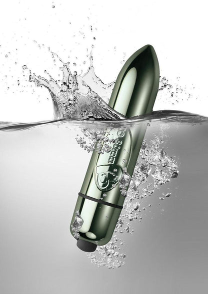 RO 80MM Single Speed Chrome Bullet Vibrator