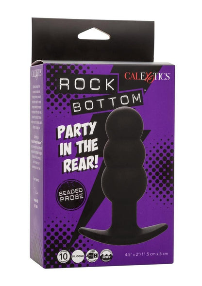Rock Bottom Beaded Rechargeable Silicone Probe