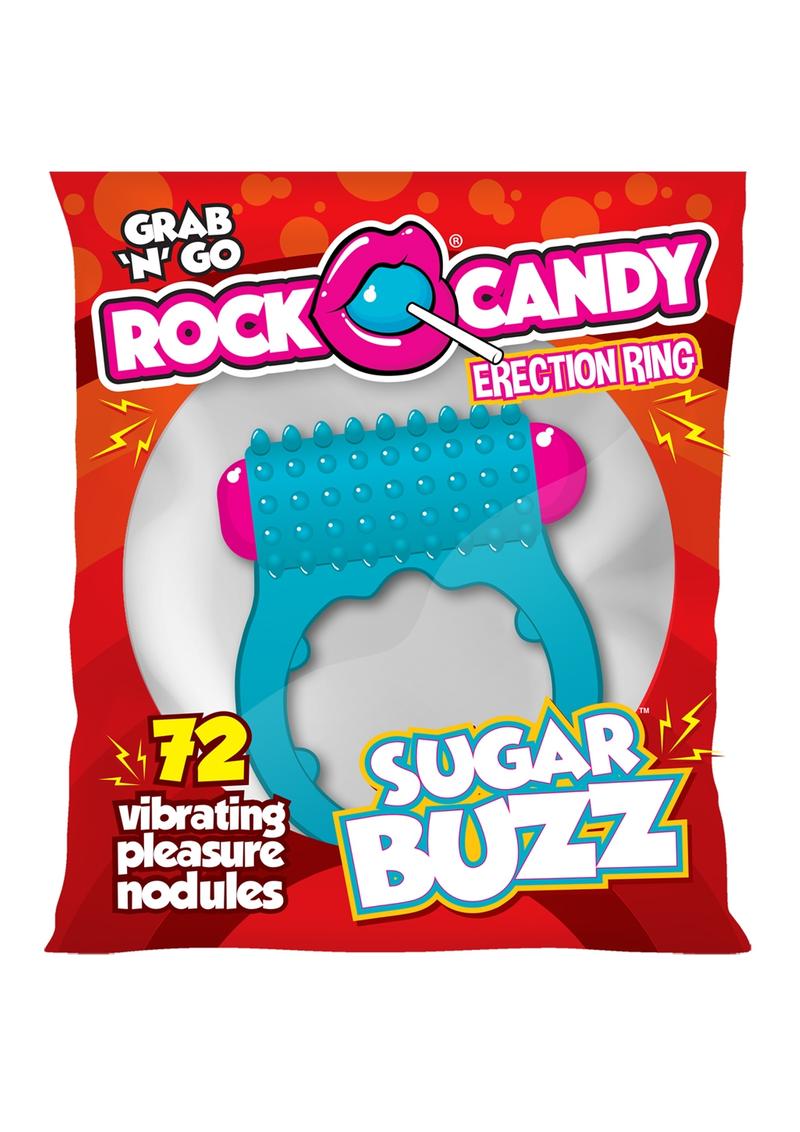 Rock Candy Sugar Buzz Vibrating Erection Ring with Pleasure