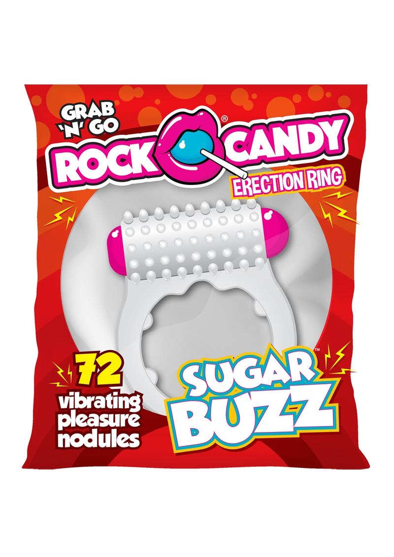 Rock Candy Sugar Buzz Vibrating Erection Ring with Pleasure