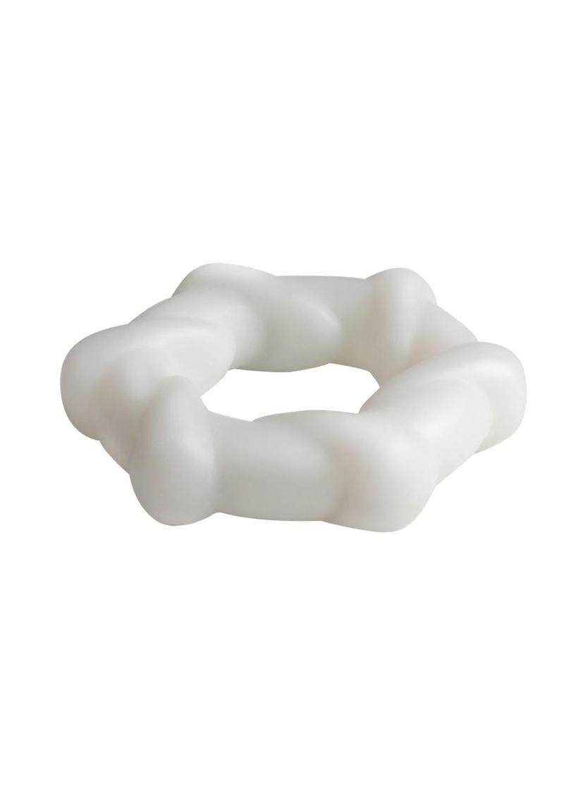 Rock Candy Taffy Twist Snug And Spiraled Erection Ring With Easy Care