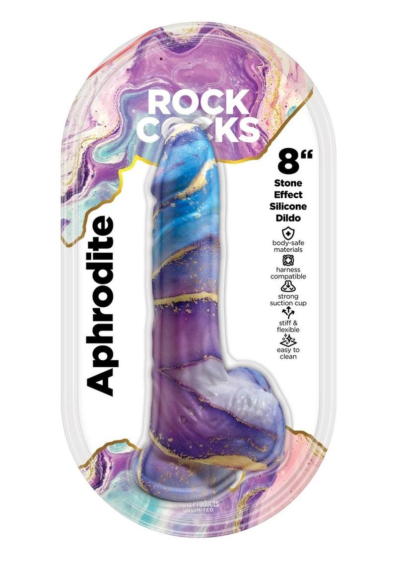 Rock Cocks Aphrodite Stone Effect Silicone Dildo